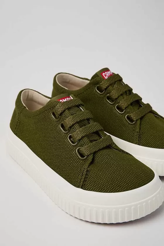 Green Textile Sneaker*Camper Clearance