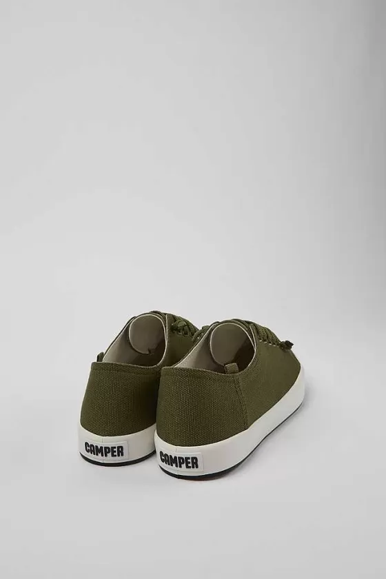 Green Textile Sneaker For Men*Camper Online