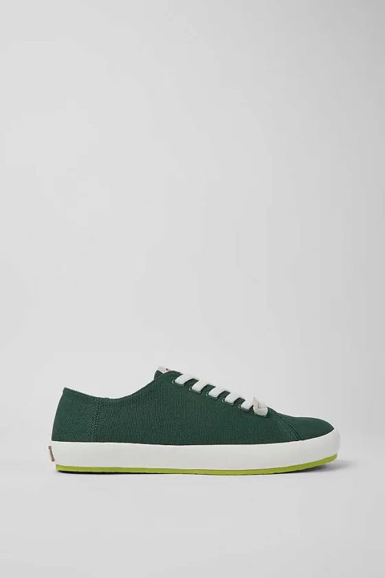 Green Textile Sneakers For Men*Camper Best Sale