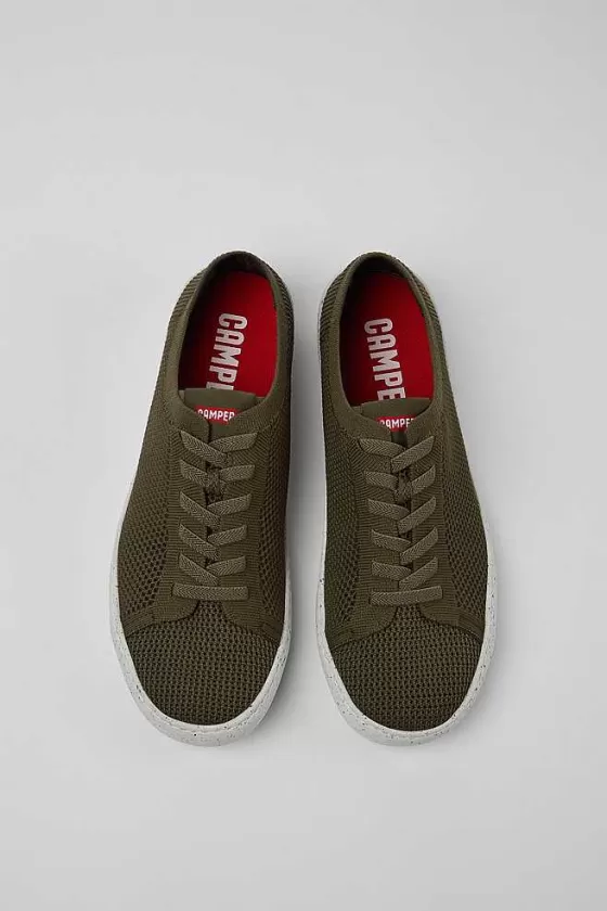 Green Textile Sneakers For Men*Camper Outlet