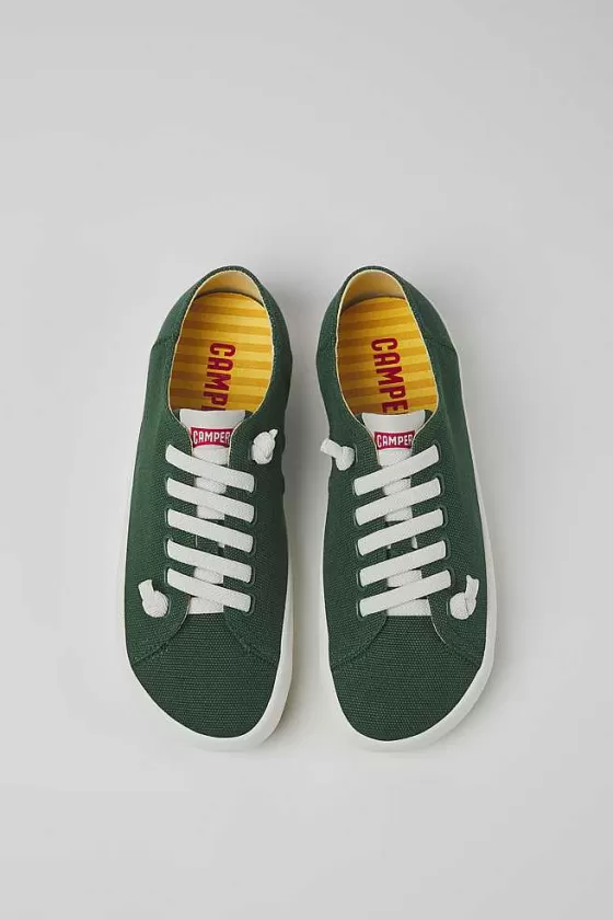 Green Textile Sneakers For Women*Camper Hot