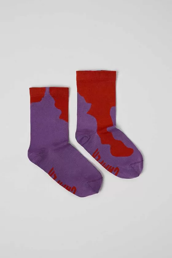 Multicolored Textile Socks*Camper Cheap