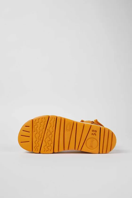 Orange Textile Sandal For Women*Camper Store