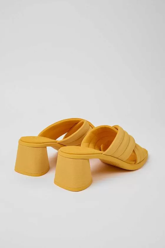 Orange Textile Sandals For Women*Camper Hot