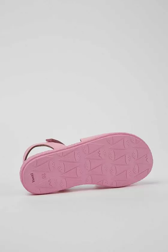 Pink Leather Sandal*Camper Store