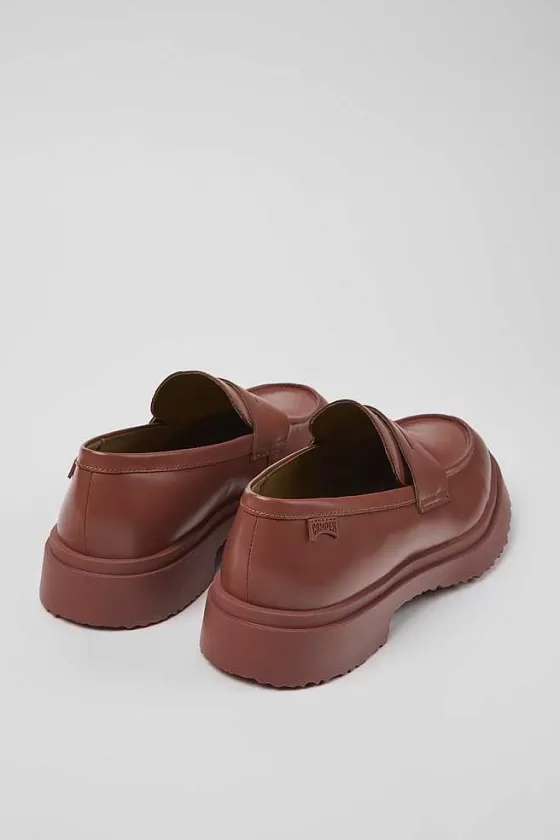 Red Leather Moccasin For Men*Camper Sale