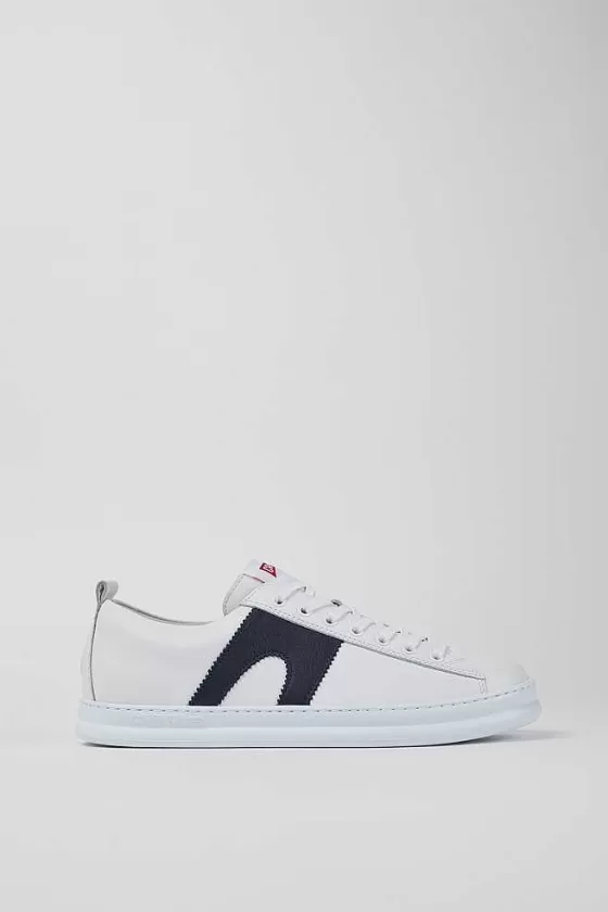 White Leather Sneaker For Men*Camper Shop