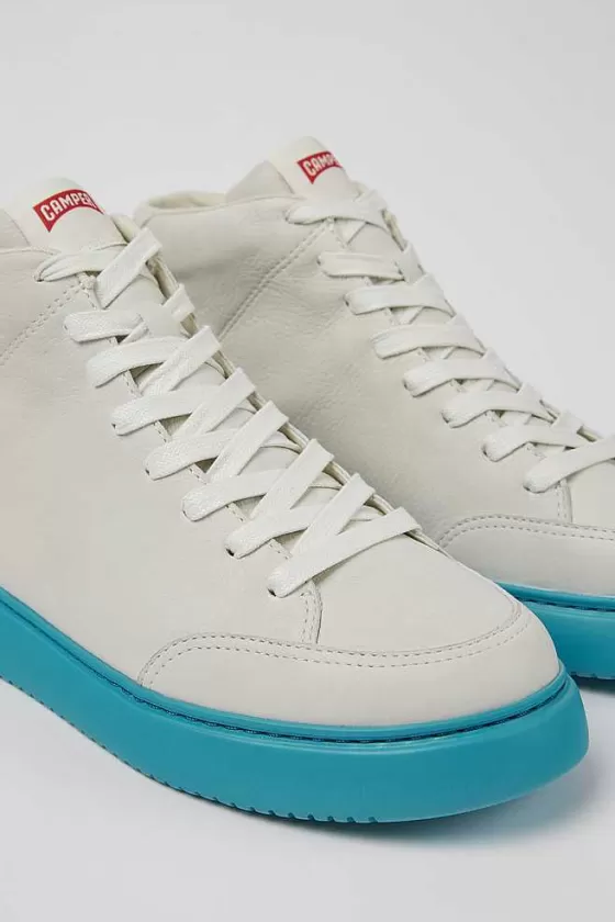 White Non-Dyed Leather Sneakers For Men*Camper Fashion